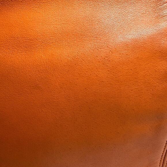 Vintage COACH Waverly Tangerine 4133 Costa Rica Top Handle Handbag - Picture 14 of 15